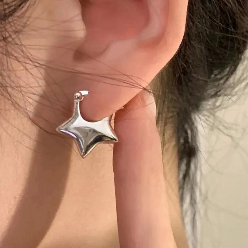 Y2K hoop earrings
